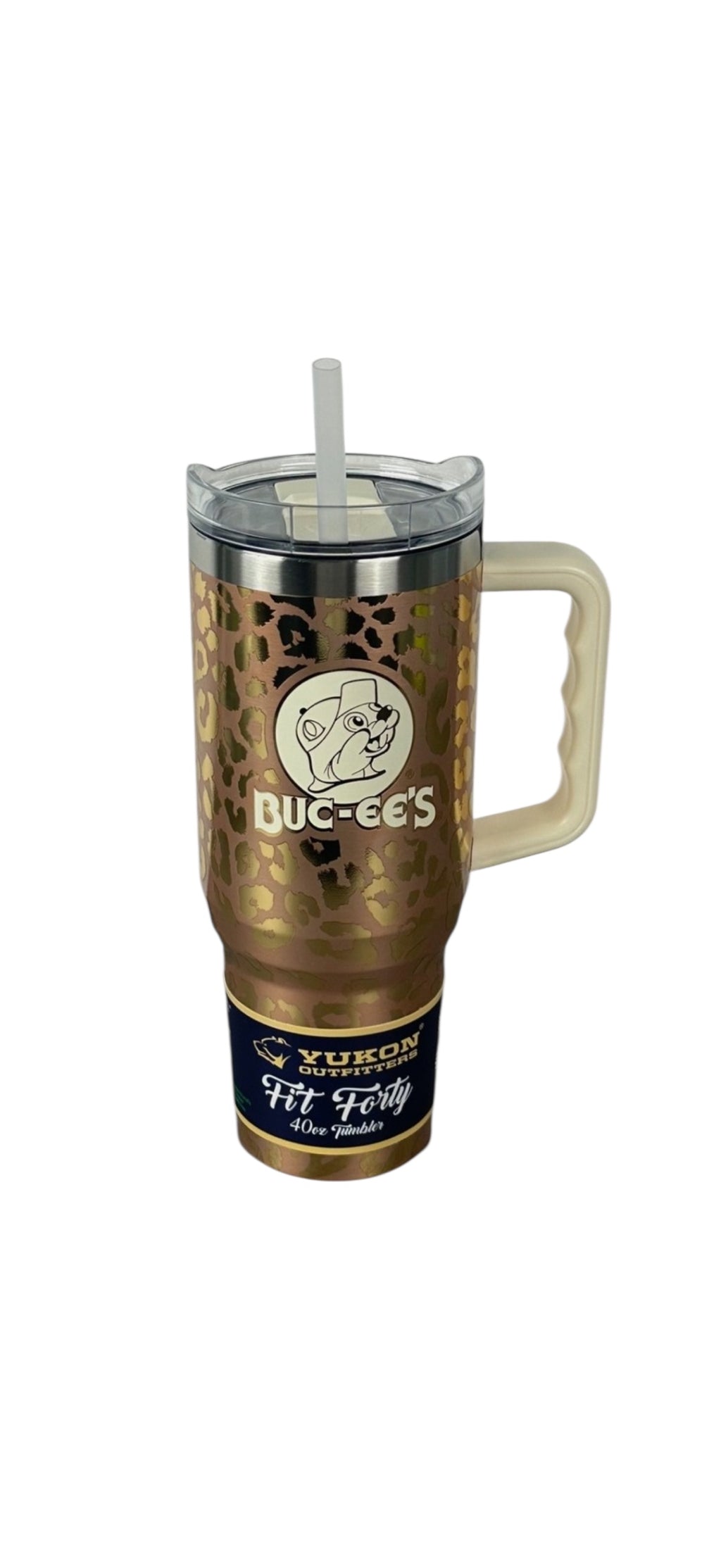 Termo Buc-ee’s animal print