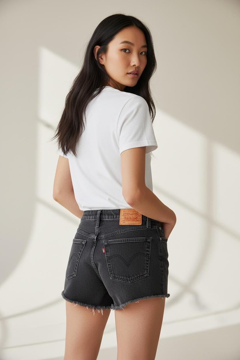 Short Levi’s Gris